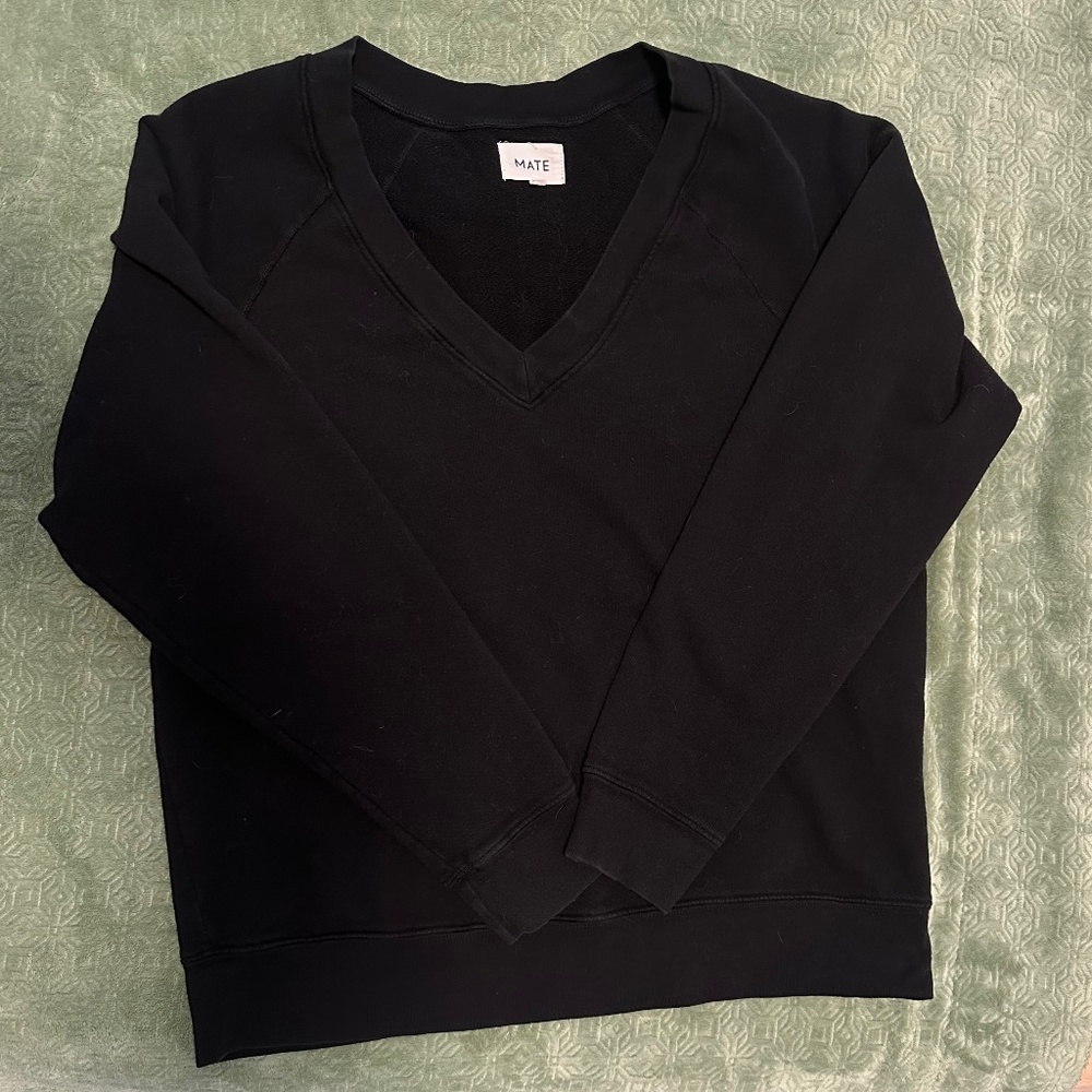 MATE the Label V-Neck Sweatshirt